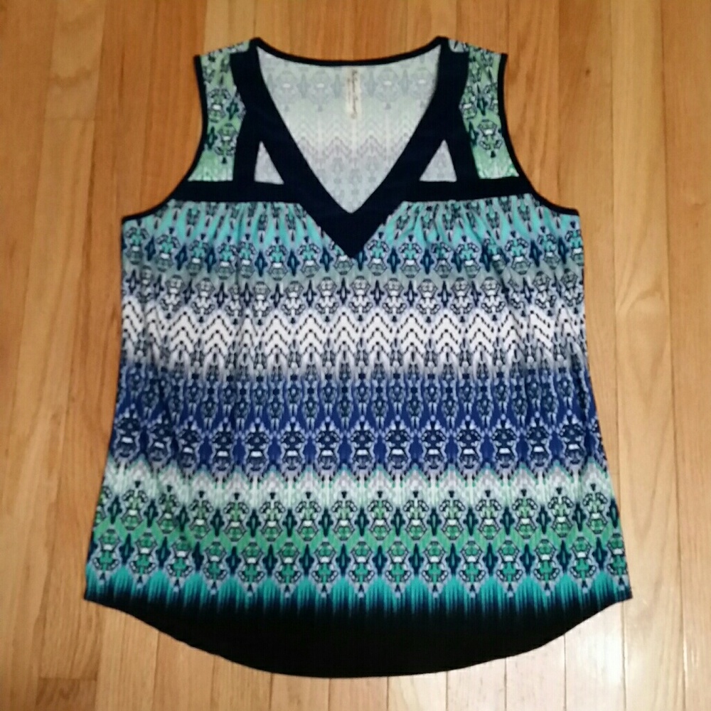PerSeption Concept Sleeveless Top Size L